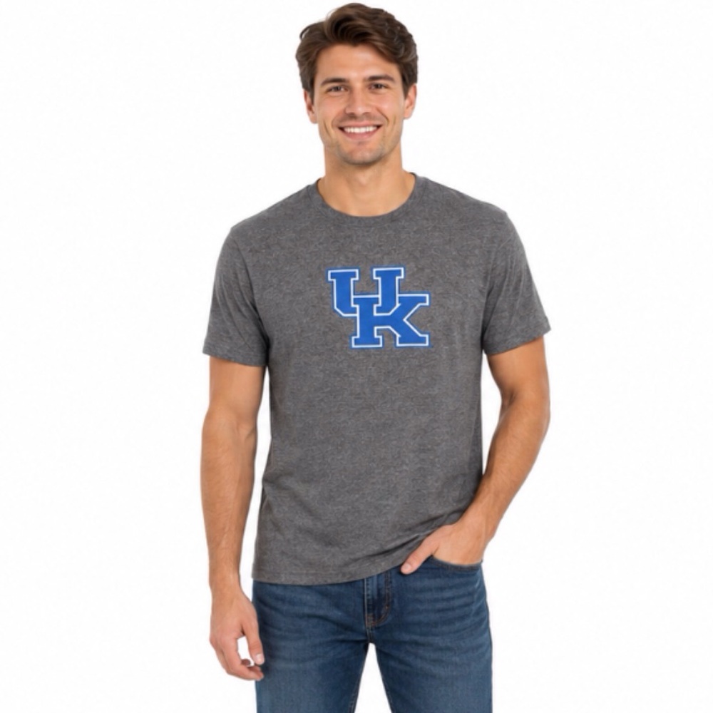 Kentucky Wildcats T Shirt Size Small Heather Gray Moisture Wicking Lightweight